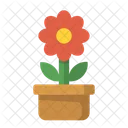 Blumentopf  Symbol