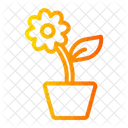 Blumentopf  Symbol