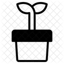 Blumentopf Symbol