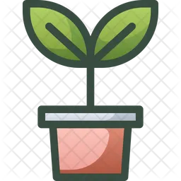 Blumentopf  Symbol