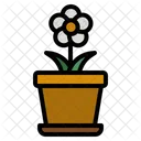 Blumentopf  Symbol