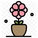 Blumentopf  Symbol