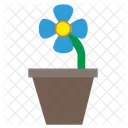 Blumentopf  Symbol