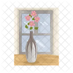 Blumenvase  Symbol