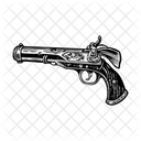 Blunderbuss Gun Firearm Handgun Icon