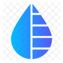Blur Drip Water Drops Icon