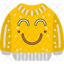 Blush Emoji Sweat Shirt Icône