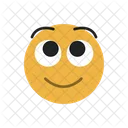 Blush Emoji Shy Icône