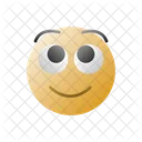 Blush Emoji Shy Icône
