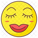 Blush Emoji Blush Expression Emotag Icon