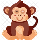 Blush Monkey Blush Shy Icon
