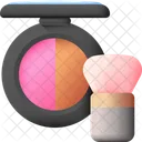 Blush On Makeup Cosmetic Icon