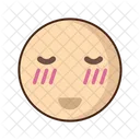 Blushing Emoji Amazed Icon