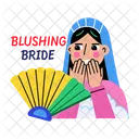 Blushing bride Icon