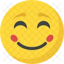Blushing Emoji Laughing Icon