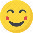 Blushing Emoji Laughing Icon