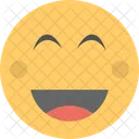 Blushing Laughing Happy Icon