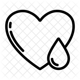 Blut Herz  Symbol