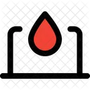 Blut Laptop  Symbol