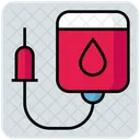 Blutbeutel Infusionsstander Infusionsbeutel Symbol