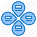 Blutenblatt Venn Venn Diagramm Mit Vier Blutenblattern Venn Diagramm Symbol