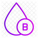 Blutgruppe Typ B B Symbol