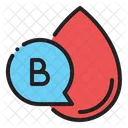 Blutgruppe B  Symbol