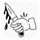 Blutig Damonenmesser Machete Icon