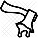 Blutig Axt Halloween Icon