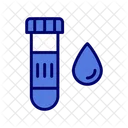 Blutprobe  Symbol