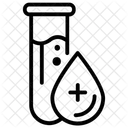Blutprobe  Symbol