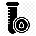 Blutprobenröhrchen  Symbol