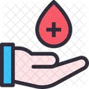 Blut spenden  Symbol