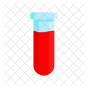 Bluttest Krankenhaus Blutprobe Symbol