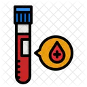 Bluttest Blutprobe Blut Symbol