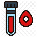 Bluttest Chemie Labor Symbol