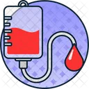 Bluttransfusion  Symbol