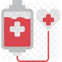 Bluttransfusion  Symbol