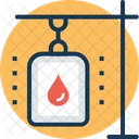 Bluttransfusion  Symbol