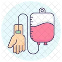 Bluttransfusion  Symbol