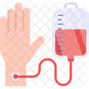 Bluttransfusion  Symbol