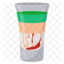 Blutung Schuss Wuste Eis Symbol