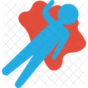 Blutvergiessen Gewalt Massaker Symbol