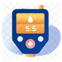 Glucometer Zuckertestgerat Blutzuckermessgerat Symbol