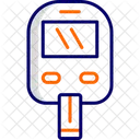 Glucometer Blutzuckermessgerat Bluttest Symbol