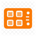 Technologie Circuit Imprime Dualtone Icône