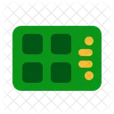 Technologie Circuit Imprime Plat Icône