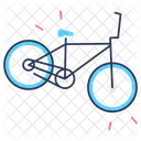 Bmx Tandem Bicicleta Icono
