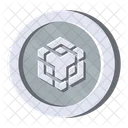 Bnb Silver Cryptocurrency Crypto Icon