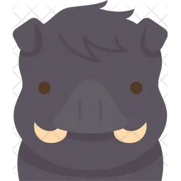 Boar Face  Icon